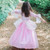Pink Rose Princess Gown Size 3-4