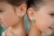 Snowman Pierced Earrings