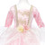 Pink Rose Princess Gown Size 7-8