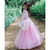 Pink Rose Princess Gown Size 5-6