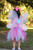 Pink Butterfly Dress Size 5-6