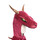 Red Starry Night Dragon Cape Size 7-8