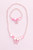 Pink Holo Crystal Bracelet 