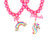 Rainbow Unicorn BFF Necklace Set