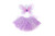 Butterfly Flutter Purple Skirt Set