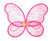  Butterfly Bliss Wings in Hot Pink