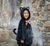 Black Cat Cuddle Cape Size 2T