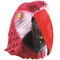 Latex Red Parrot Mask