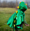 Toddler Dragon Cape - Back