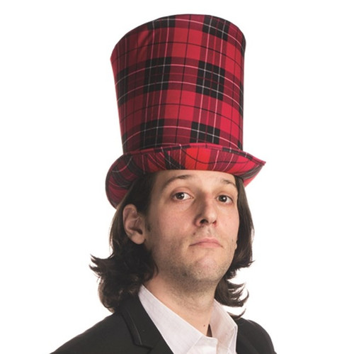 Tartan top hat Clearance