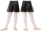 Pull-On Circular Skirt - Black