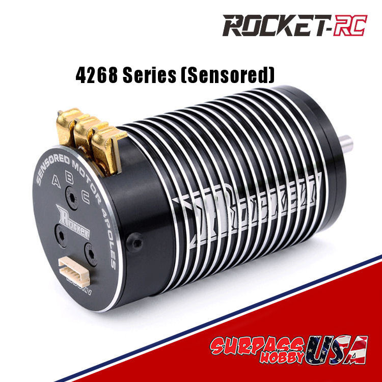 Surpass Hobby USA | 4268 Rocket-RC 1/8 2250Kv Short Sensored