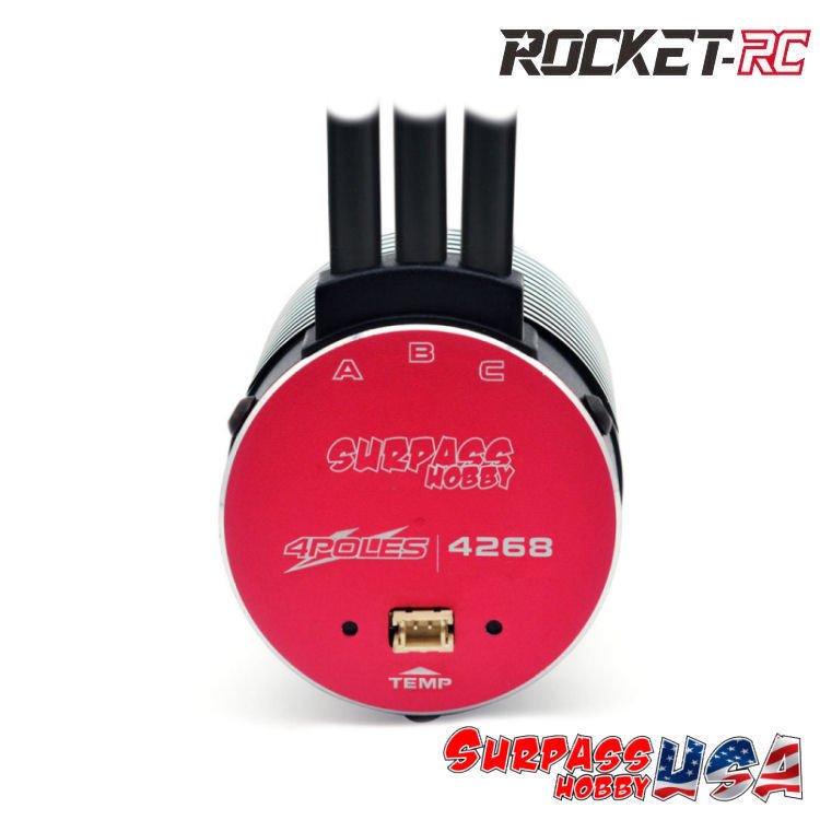 Surpass Hobby USA | Rocket-RC Supersonic V2 4268-1980Kv Brushless