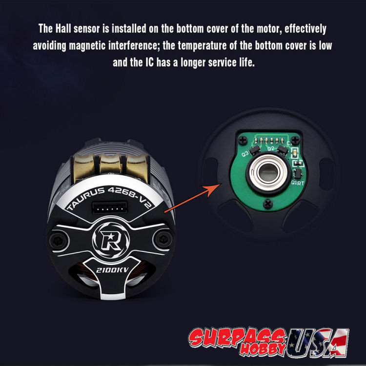 Surpass Hobby USA | Rocket-RC 4268 1/8 Taurus V2 Sensored Off-Road