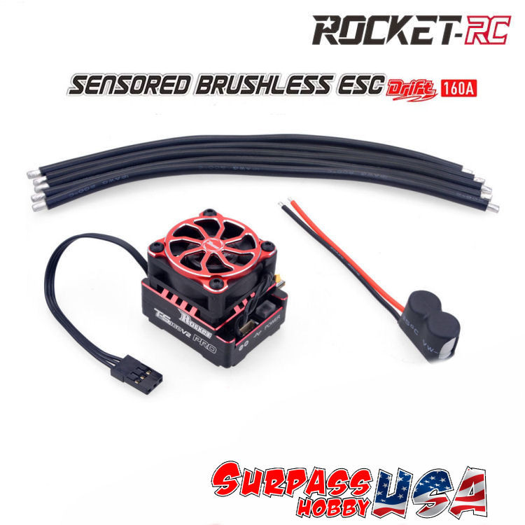 Surpass Hobby USA | Rocket-RC 1/10 TS160 V2 PRO Drift Series ESC