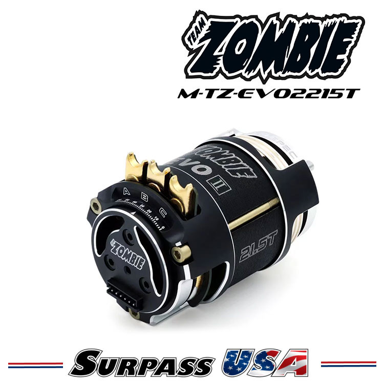 Team Zombie 1:10 Evolution II Pro Spec Stock Class 21.5t M-TZ-EVO2215T