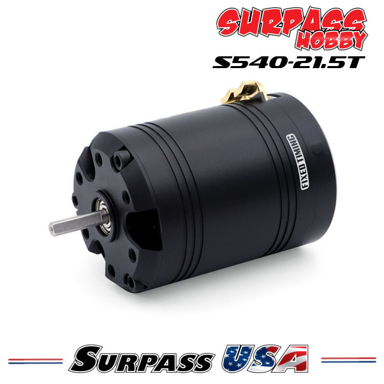 Surpass USA | Surpass Hobby 1/10 S540 21.5t Fixed Timing Sensored