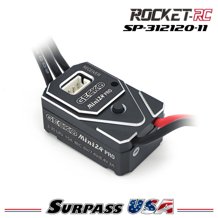 Surpass USA | Rocket-RC Gecko S1212 FOC Brushless Motor & Gecko