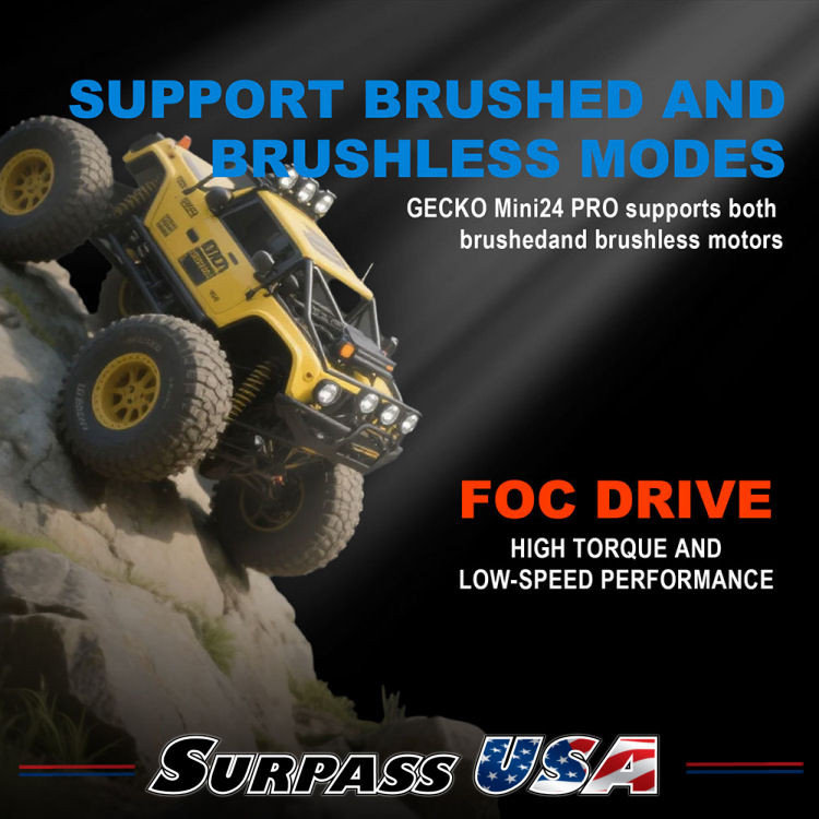 Surpass USA | Rocket-RC Gecko S1212 FOC Brushless Motor & Gecko