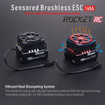 Rocket 1/10 TS160 V2 PRO ESC 2-3 Cell 4.5T+ (Black)