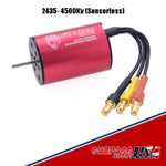 2435-4500Kv 2-3S Mini Motor  2.0mm Shaft 3.5mm Connector 1/16, 1/18