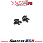 Hobby Details Traxxas 1/18 TRX-4M Brass Steering Knuckles 2pc Set DTTRX4M002