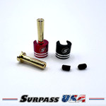 Surpass USA Heatsink Bullet Plugs 4mm 1pr SH-01900