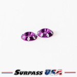 Surpass USA 1/10 LW Aluminum Wing Buttons 13mm (2)