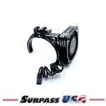 Surpass USA 1/8 Brushless Motor 40mm Cooling Fan Mount (Black)