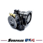 Surpass USA 1/8 Brushless Motor 40mm Cooling Fan Mount (Black)