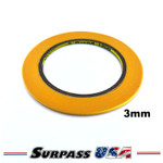 Surpass USA 3mm x 50m RC Body Paint Masking Tape SH-DTEL01063A