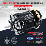 Rocket-RC V6M ROAR SPEC Lightweight Sensored Brushless Motor