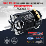 Rocket-RC V6M ROAR SPEC Lightweight Sensored Brushless Motor