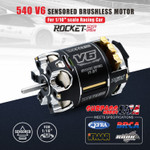 Rocket-RC V6 ROAR SPEC 13.5T Sensored Brushless Motor