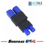 Hobby Details EC3 Female to EC5 Male for Adapter RC Lipo Batteries (1pc) DTC07071A