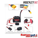 Rocket-RC Supersonic V2 4268-1980Kv Brushless Motor 130A ESC Combo