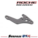 Roche - Rapide P12V2 Graphite Rear Body Post Plate (220343)
