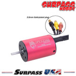 2838-4700Kv 2-3S Mini Motor 3.175mm Shaft 3.5mm Connector 1/16, 1/18