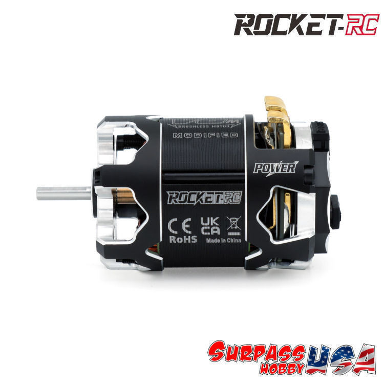 Surpass Hobby | Rocket-RC V6M Modified 10.5T Sensored Brushless Motor ...