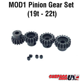 Rocket MOD1 Pinion Gear Set 19T-22T MOD11922