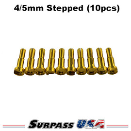 4/5mm Stepped Hi-Amp Low Resistance Bullet Plug (10pcs) SH-DTP02009