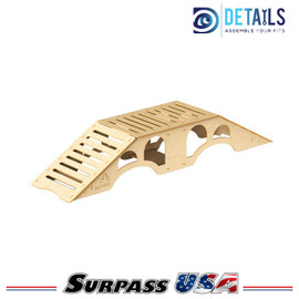 Hobby Details High Density RC Crawler Wood Trail Small Hill Bridge (B Style) DTTL01006