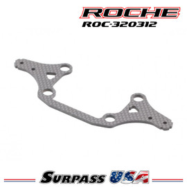 Roche - Rapide P12V2 Graphite Front Lower Arm (Wide) (320312)