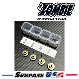 Team Zombie  Hard-Anodized Aluminum Pinion Gear 64P 37-40T (4pcs) P-TZ643740 Team Zombie  Hard-Anodized Aluminum Pinion Gear 64P 37-40T (4pcs) P-TZ643740
