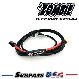 Team Zombie XT60 to 5mm Tube Plug 4s-Balance 600mm 12awg Charging Cable B-TZ-10RLXT5MM Team Zombie XT60 to 5mm Tube Plug 4s-Balance 600mm 12awg Charging Cable B-TZ-10RLXT5MM