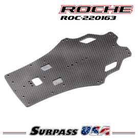 Roche - Rapide P12G EVO 2.5mm Graphite Main Chassis (220163) ROC-220163