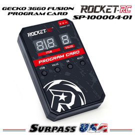 Rocket-RC LED Program Card for 1/10 Gecko 3660 Fusion System SP-100004-01