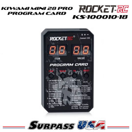 Rocket-RC LED Program Card for Kiwami Mini 28 V2 PRO