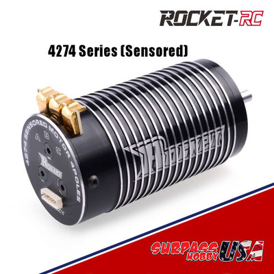 4274 Rocket-RC 1/8 2000Kv 6S Long Sensored Brushless Motor SP-042740-01-2000