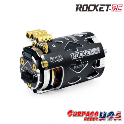 Rocket-RC 10.5T 3850Kv Thunder 540 Drift Sensored Motor (Black) SP-054003-01